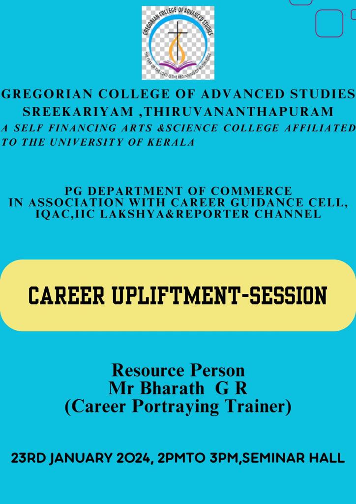 A Career Upliftment- Session