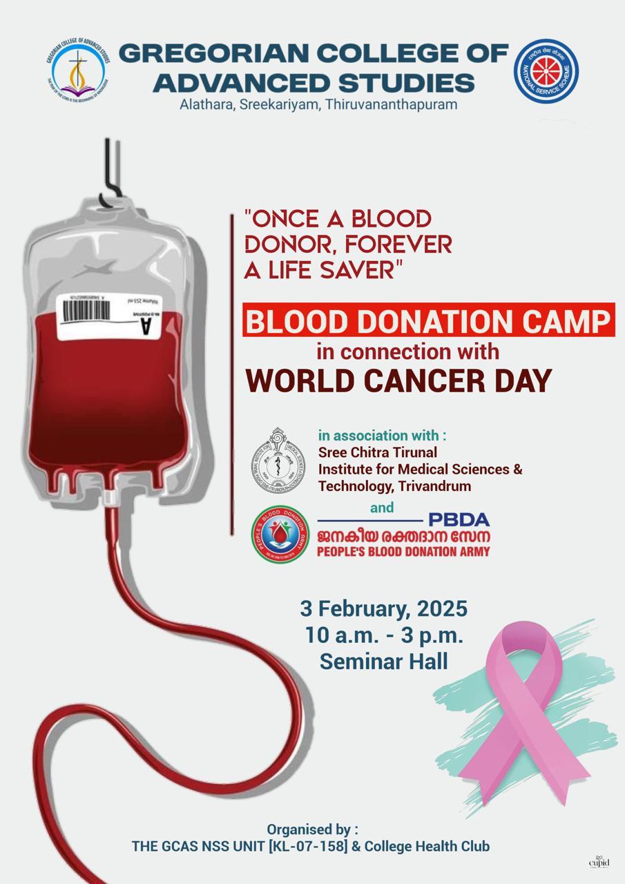 World Cancer Day - Blood Donation Camp